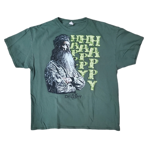 DUCK DYNASTY Shirt HAPPY Phil Robertson - Picture 1 of 4